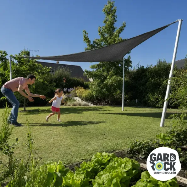Teleskopische und anpassbare Sonnensegel-Pergola, leichte Pergola zur Beschattung der Terrasse