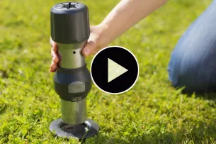 Patentiertes Befestigungssystem für Sonnenschirme, Sonnensegel, Hängematten und Sportpfosten