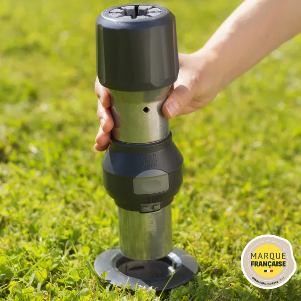 Pied parasol droit à ancrer au sol Gard&Rock