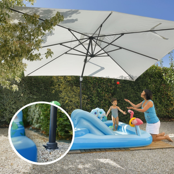 Remote Sonnenschirm Fixing in der Nähe von Gard & Rock Kinderbecken
