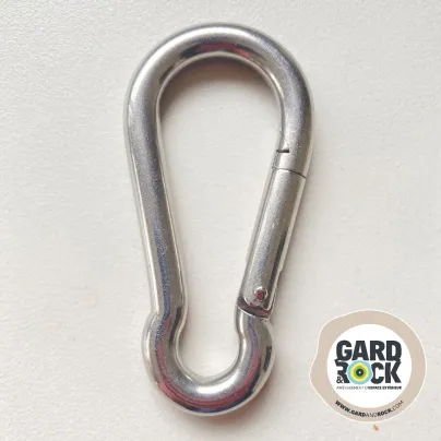 Mousqueton inox pour voile d'ombrage et hamac