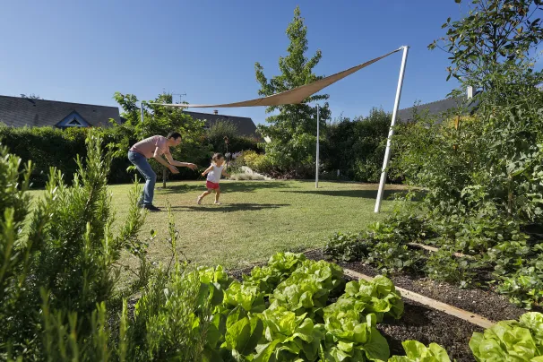 Fixation filet d'ombrage